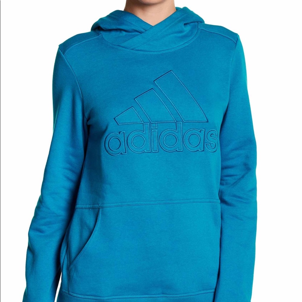 Like New Adidas Logo Hoodie - Picture 1 of 2